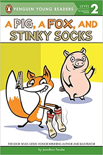 A pig, a fox and Stinky socks.